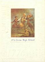 Irvine High School 1976 yearbook cover photo
