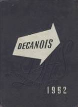 Decatur High School 1952 yearbook cover photo
