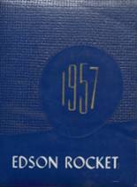 Edson High School 1957 yearbook cover photo