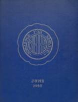 New Brunswick High School 1958 yearbook cover photo