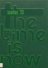 1973 Scotus Central Catholic Junior-Senior High School Yearbook from Columbus, Nebraska cover image