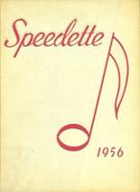 Speedway High School 1956 yearbook cover photo