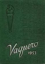 West Reading High School 1953 yearbook cover photo