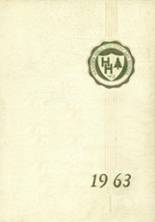 1963 Hamden Hall Country Day Yearbook from Hamden, Connecticut cover image