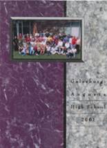 2001 Galesburg-Augusta High School Yearbook from Galesburg, Michigan cover image