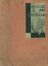 1932 Shortridge High School Yearbook from Indianapolis, Indiana cover image