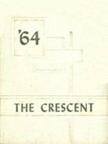 Crescent High School 1964 yearbook cover photo