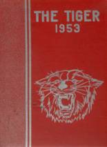 Hollis High School 1953 yearbook cover photo