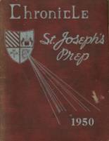 St. Joseph's Prep School 1950 yearbook cover photo