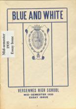 1935 Vergennes Union High School Yearbook from Vergennes, Vermont cover image