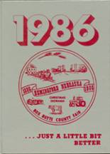 Hemingford High School 1986 yearbook cover photo