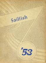 Martin County High School 1953 yearbook cover photo