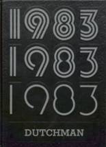 Elgin High School 1983 yearbook cover photo