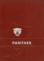 Aplington  Parkersburg High School 1957 yearbook cover photo