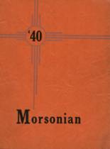 Morse Memorial High School 1940 yearbook cover photo