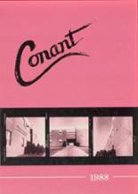 Conant High School 1988 yearbook cover photo