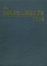 Sulphur Springs High School 1938 yearbook cover photo