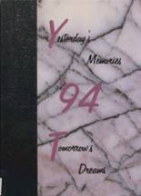 Canastota High School 1994 yearbook cover photo