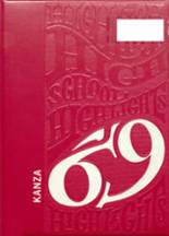 Bucklin High School 1969 yearbook cover photo