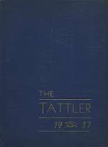 Catholic High School 1937 yearbook cover photo