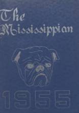 Mississippi School for the Deaf 1955 yearbook cover photo