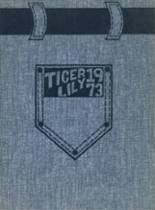 Port Allegany High School 1973 yearbook cover photo