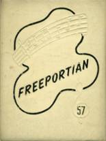 Freeport Area High School 1957 yearbook cover photo