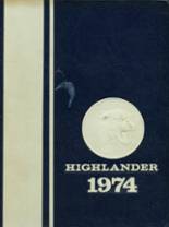 Grandview Heights High School 1974 yearbook cover photo
