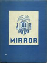 Memorial High School 1953 yearbook cover photo