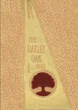 1951 Oakley High School Yearbook from Asheville, North Carolina cover image