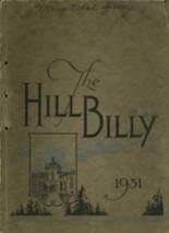 Asheville High School 1931 yearbook cover photo