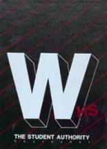 Wellington High School 1990 yearbook cover photo