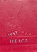 Poultney High School 1953 yearbook cover photo
