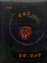 1958 Barry High School Yearbook from Barry, Illinois cover image
