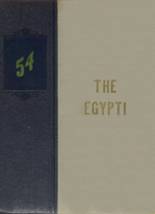 Cairo High School 1954 yearbook cover photo