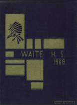 1968 Waite High School Yearbook from Toledo, Ohio cover image