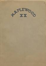Maplewood High School 1920 yearbook cover photo