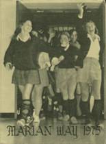 Marian High School 1975 yearbook cover photo