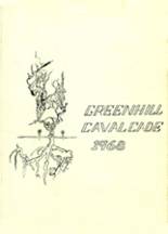 Greenhill School 1968 yearbook cover photo