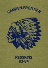Camden-Frontier High School 1984 yearbook cover photo