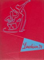 Lincoln High School 1959 yearbook cover photo