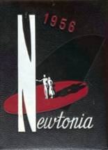 Newton High School 1956 yearbook cover photo