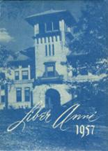Glendale High School 1957 yearbook cover photo