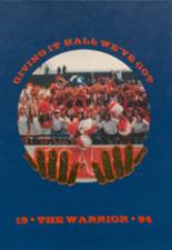 Hall High School 1994 yearbook cover photo