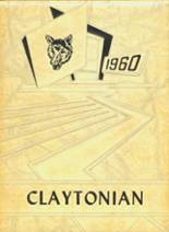 Clay City Community High School 1960 yearbook cover photo