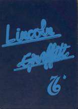 Lincoln Community High School 1976 yearbook cover photo