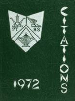 Pemberton Township High School 1972 yearbook cover photo