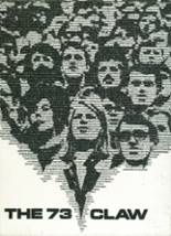 East Davidson High School 1973 yearbook cover photo