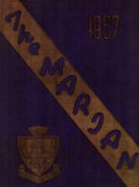 Marian Catholic High School 1957 yearbook cover photo