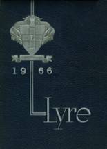 1966 Lawrence High School Yearbook from Fairfield, Maine cover image